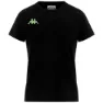 Kappa Kombat Fiba Kurzarm-t-shirt, Black