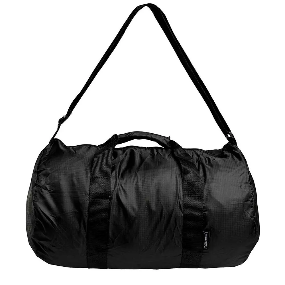 Kappa Logo Barto Duffelbag, Black Kappa Logo Barto Duffelbag, Black