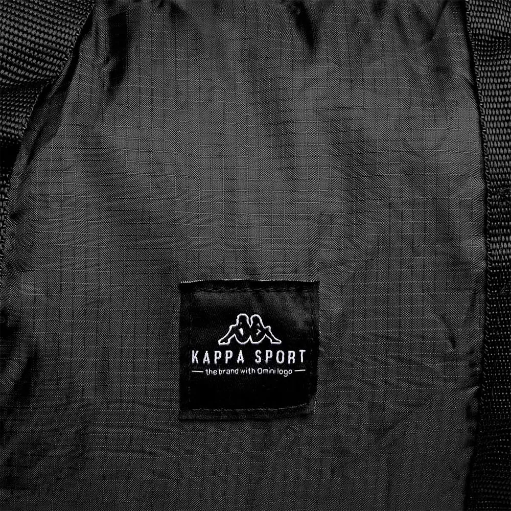 Kappa Logo Barto Duffelbag, Black Kappa Logo Barto Duffelbag, Black