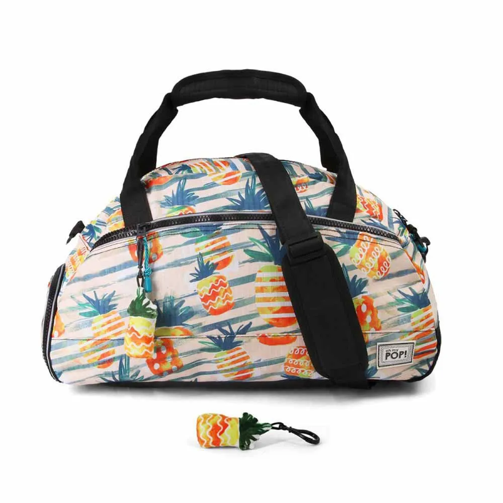Karactermania Ananas Oh My Pop 51 Cm Tasche, Yellow / orange / green Karactermania Ananas Oh My Pop 51 Cm Tasche, Yellow / orange / green