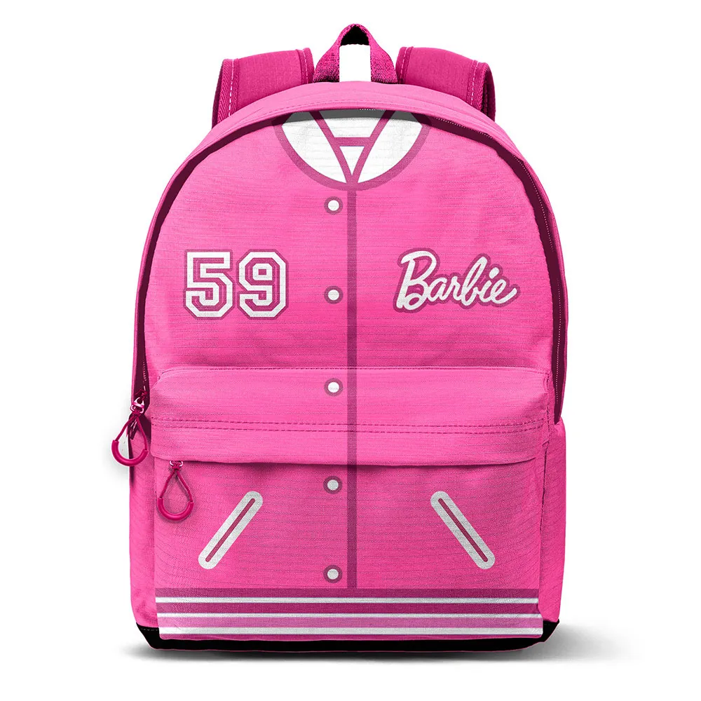 Karactermania Barbie Varsity Fan Hs 2.2 Rucksack, Pink Karactermania Barbie Varsity Fan Hs 2.2 Rucksack, Pink