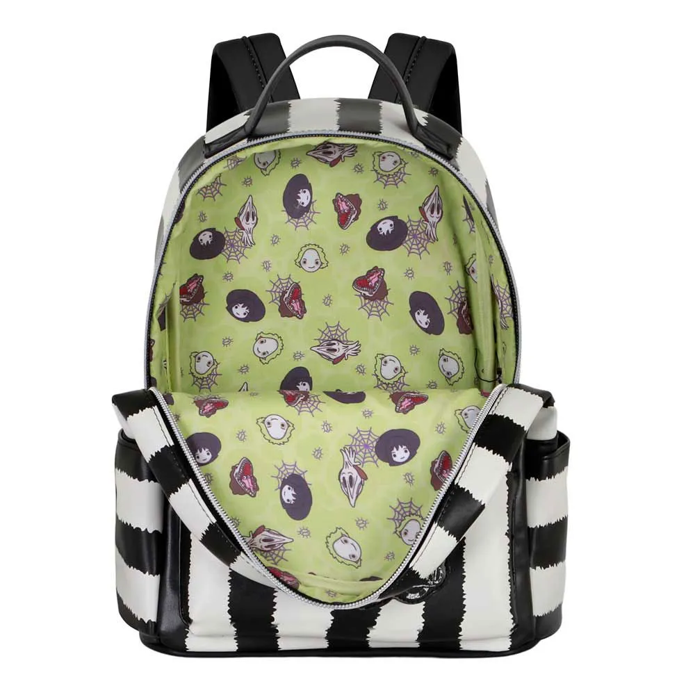 Karactermania Beetlejuice Stripes-heady Rucksack, White