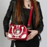 Karactermania Betty Boop Varsity Bowling Fashion Tasche, Burgundy