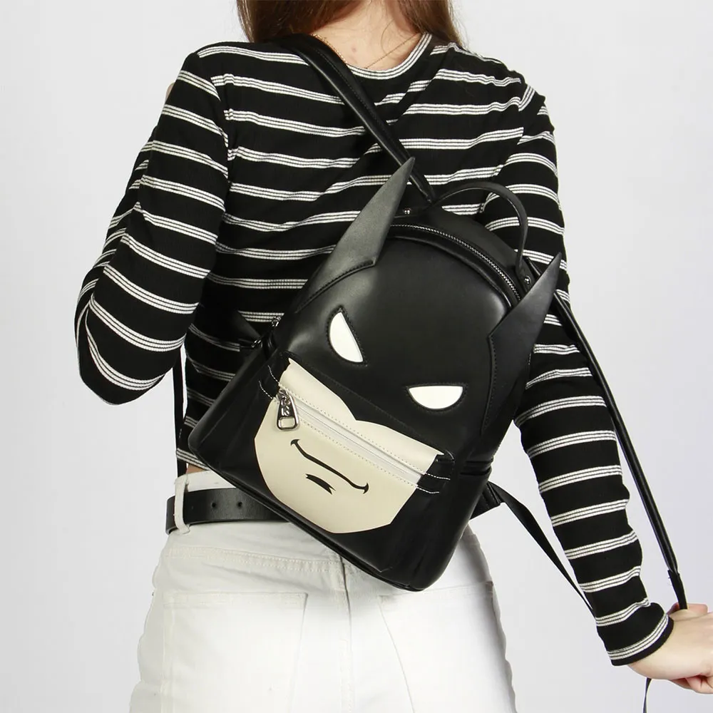 Karactermania Dc Comics Batman Batsignal Heady Rucksack, Black Karactermania Dc Comics Batman Batsignal Heady Rucksack, Black