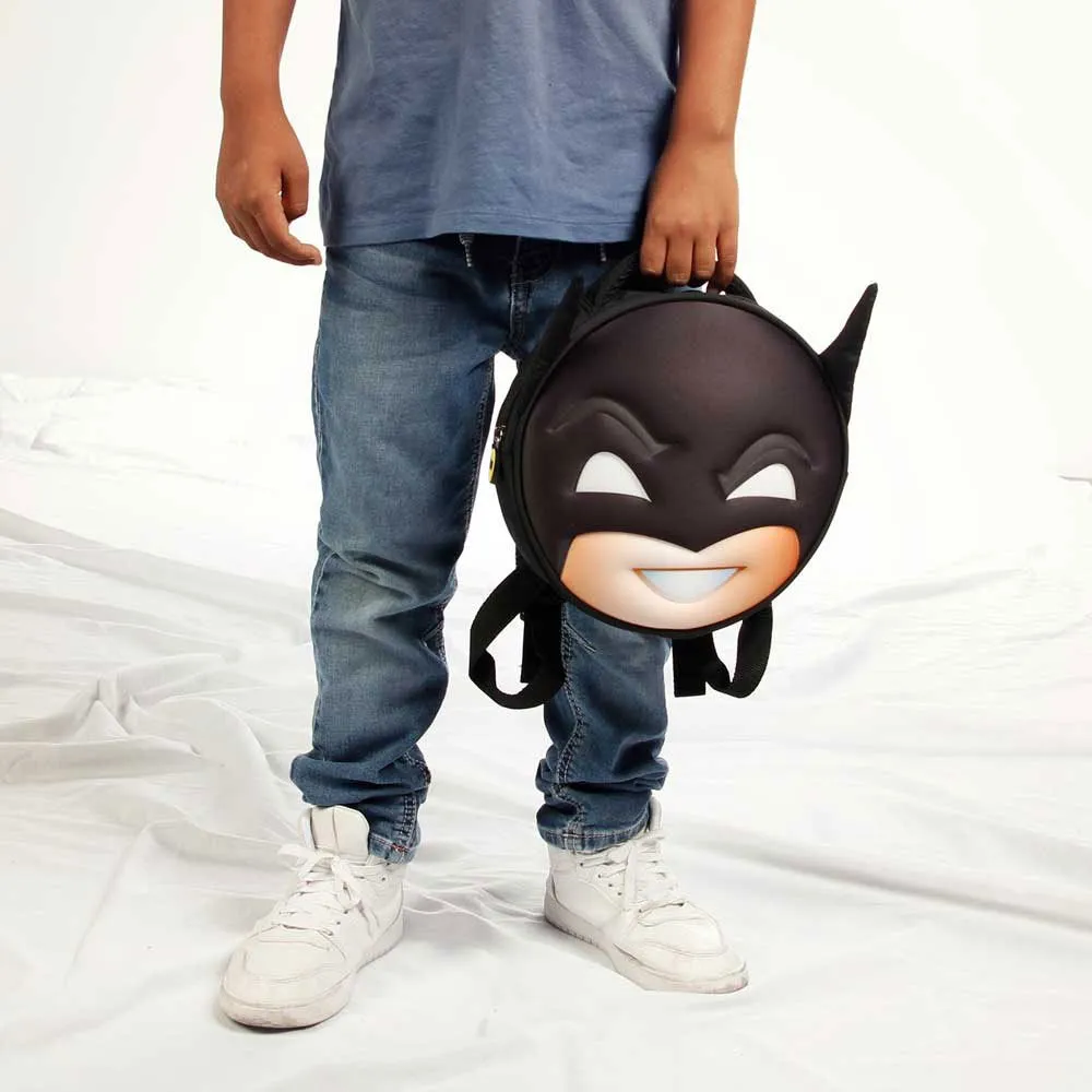 Karactermania Dc Comics Batman Emoji Rucksack, Black Karactermania Dc Comics Batman Emoji Rucksack, Black