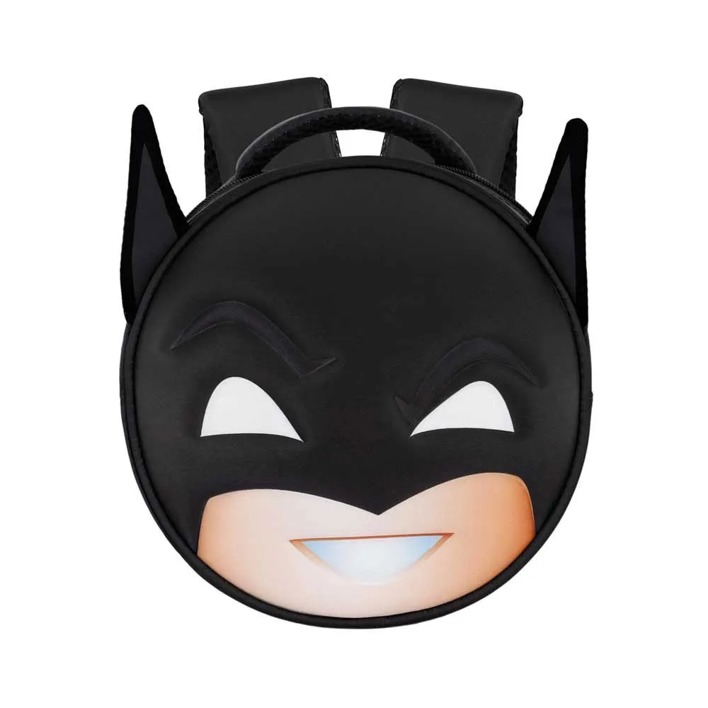 Karactermania Dc Comics Batman Emoji Rucksack, Black Karactermania Dc Comics Batman Emoji Rucksack, Black