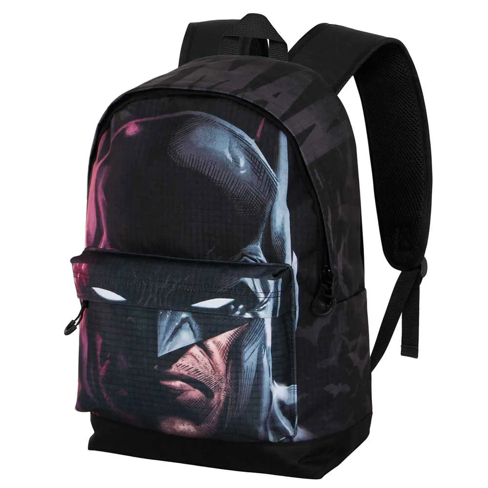 Karactermania Dc Comics Batman Face Fan Hs 2.2 Rucksack, Black Karactermania Dc Comics Batman Face Fan Hs 2.2 Rucksack, Black