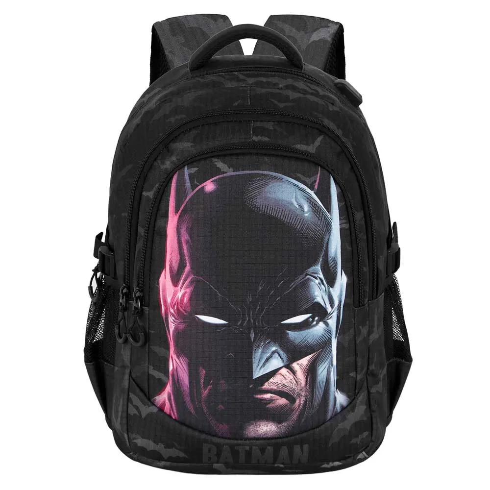 Karactermania Dc Comics Batman Face Plus Running Rucksack, Black Karactermania Dc Comics Batman Face Plus Running Rucksack, Black
