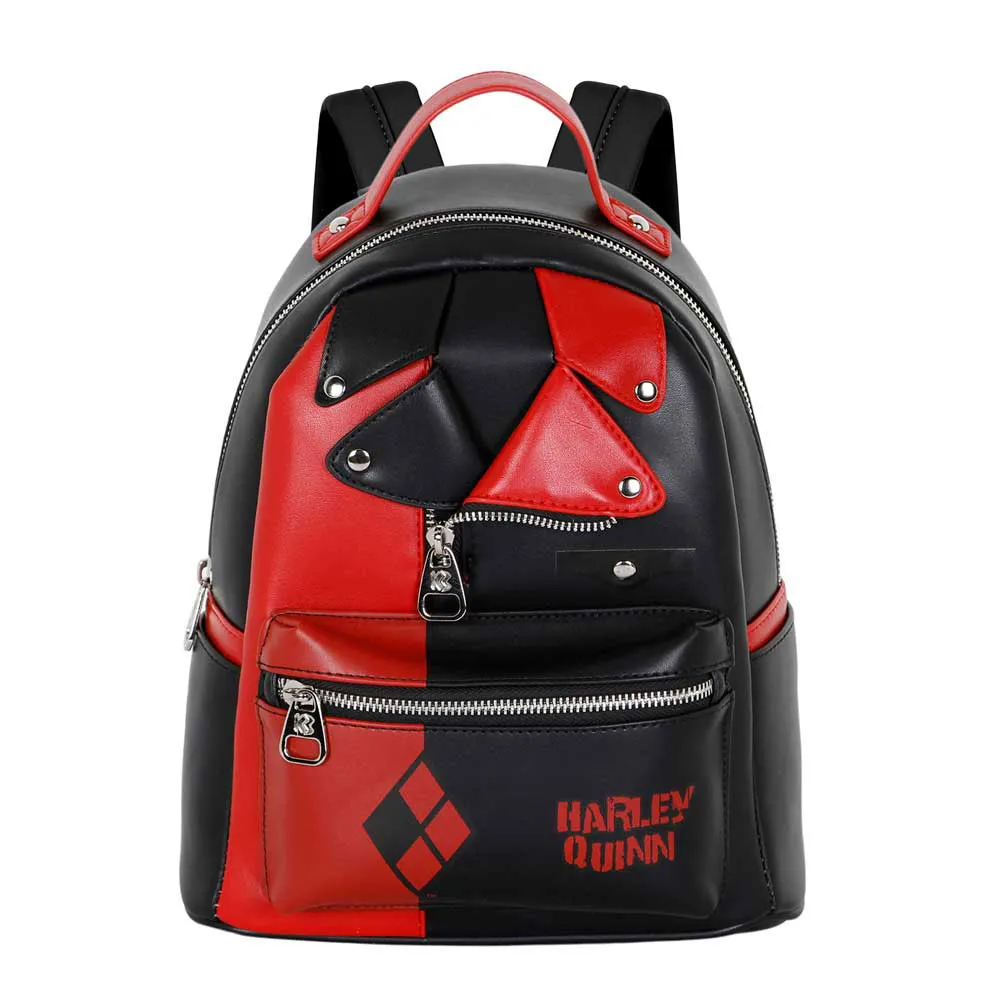 Karactermania Dc Comics Harley Quinn Jacket Heady Rucksack, Black