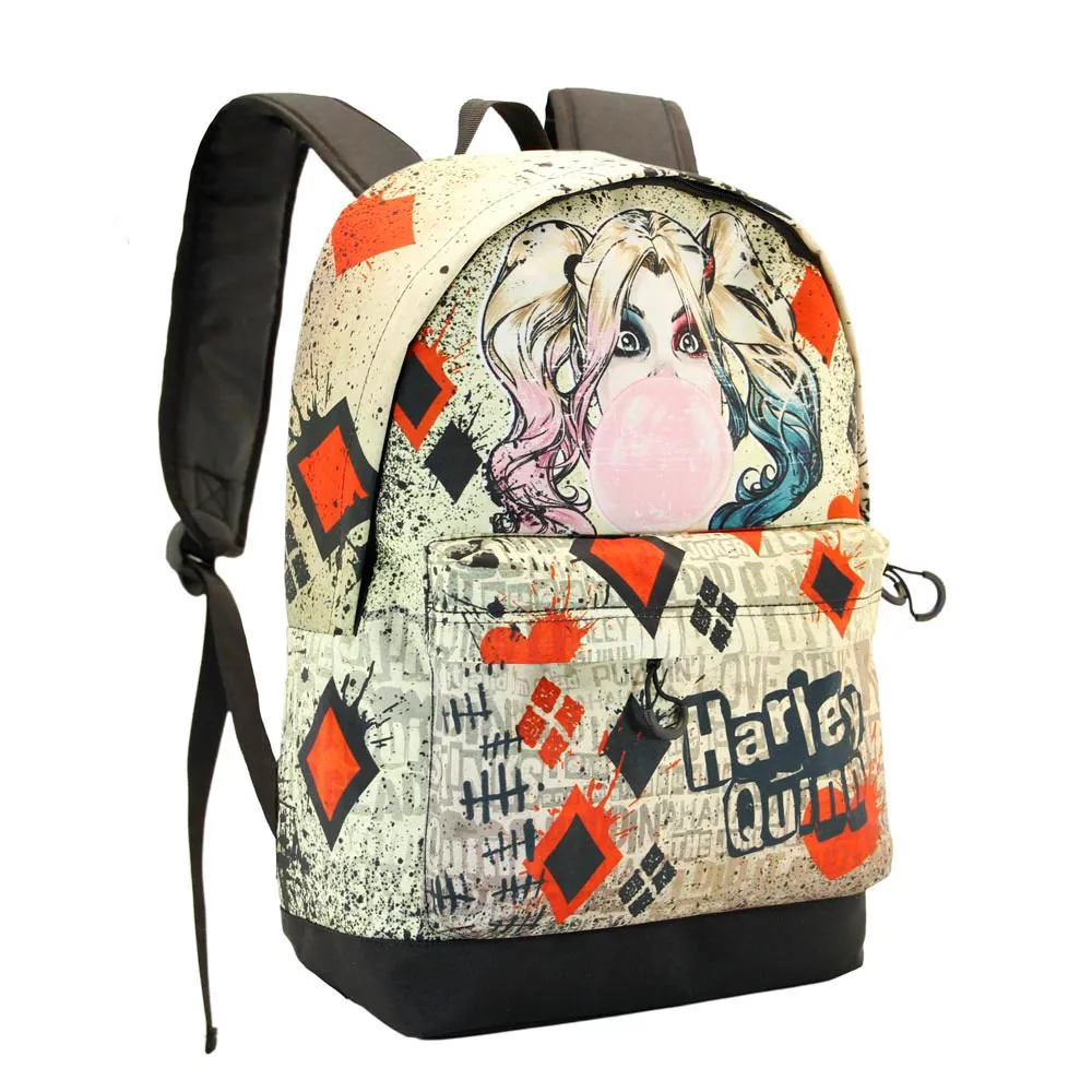 Karactermania Dc Comics Harley Quinn Mad Love Fan Hs 2.2 Rucksack, Beige Karactermania Dc Comics Harley Quinn Mad Love Fan Hs 2.2 Rucksack, Beige