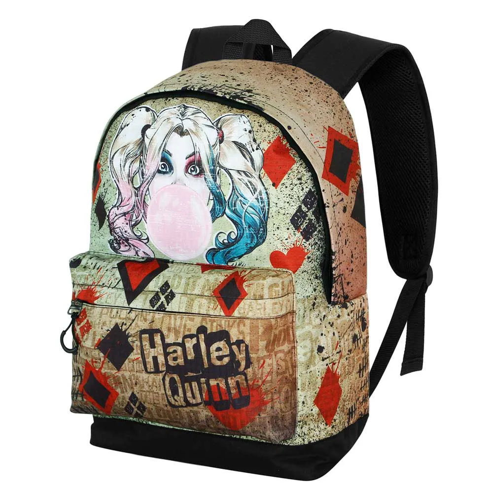 Karactermania Dc Comics Harley Quinn Mad Love Fan Hs 2.2 Rucksack, Beige Karactermania Dc Comics Harley Quinn Mad Love Fan Hs 2.2 Rucksack, Beige