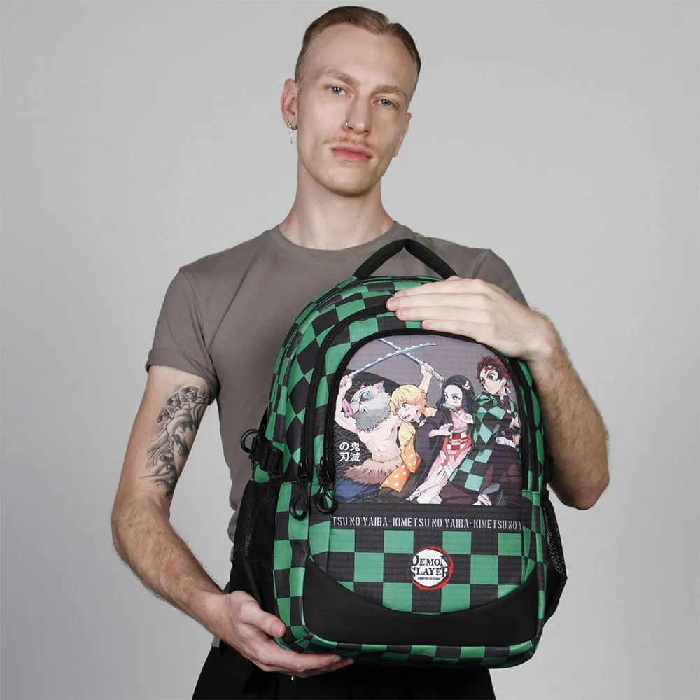 Karactermania Demon Slayer Akushon Plus Running Rucksack, Multicolor Karactermania Demon Slayer Akushon Plus Running Rucksack, Multicolor