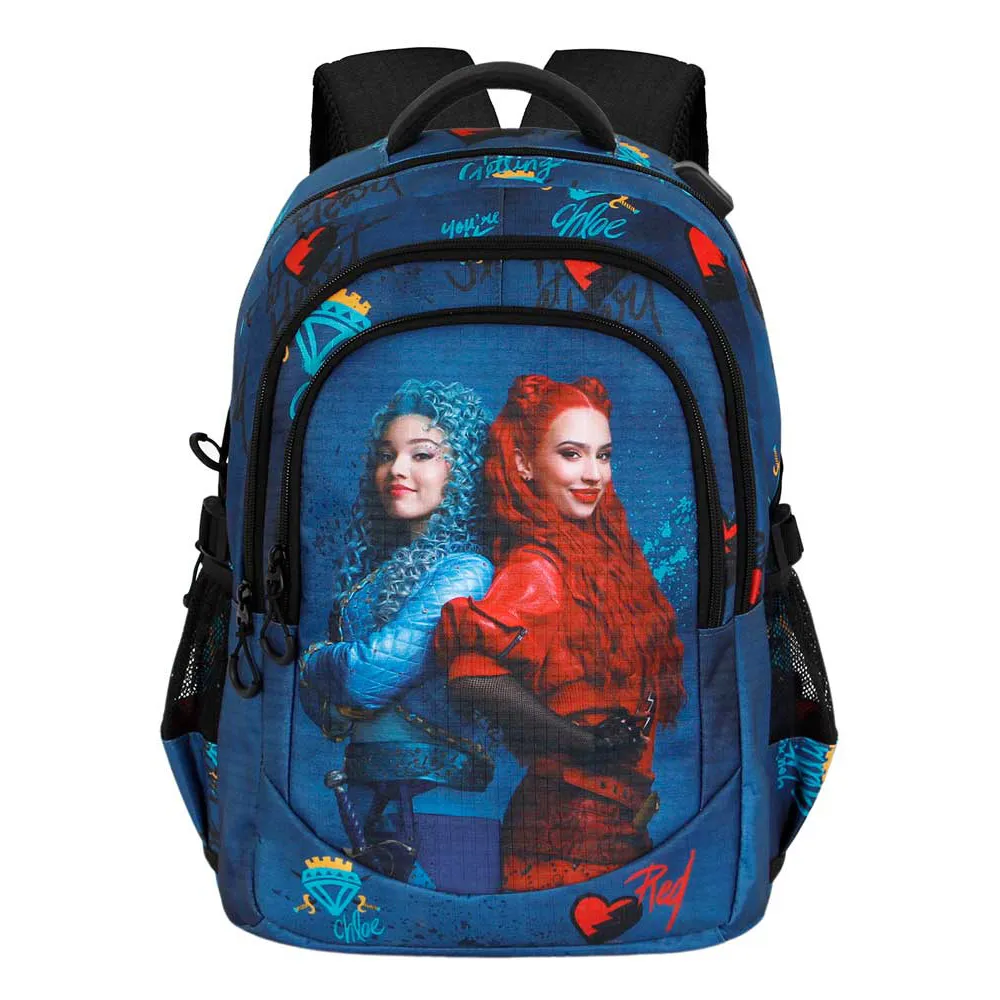 Karactermania Disney Descendants Wickedly Plus Running Rucksack, Multicolor Karactermania Disney Descendants Wickedly Plus Running Rucksack, Multicolor