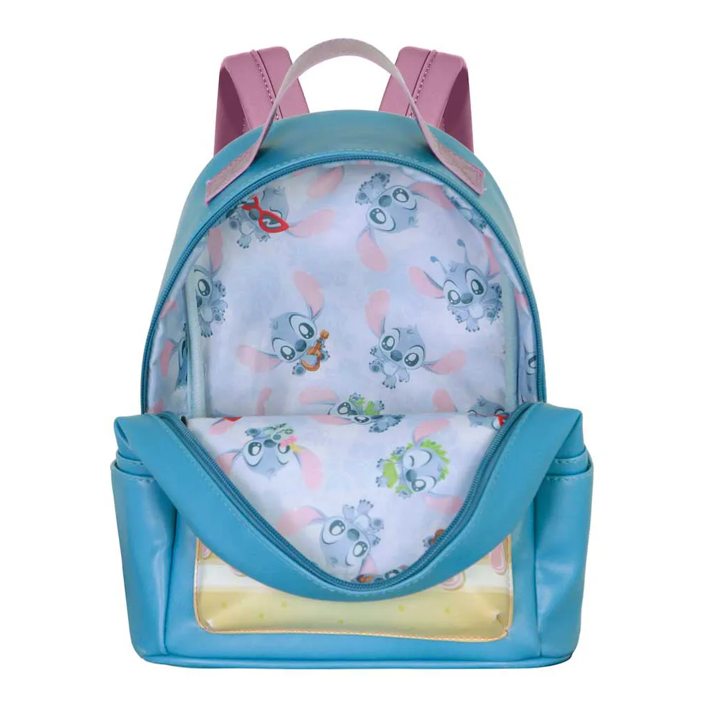 Karactermania Disney Lilo And Stitch Cake Small Heady Rucksack, Blue Karactermania Disney Lilo And Stitch Cake Small Heady Rucksack, Blue