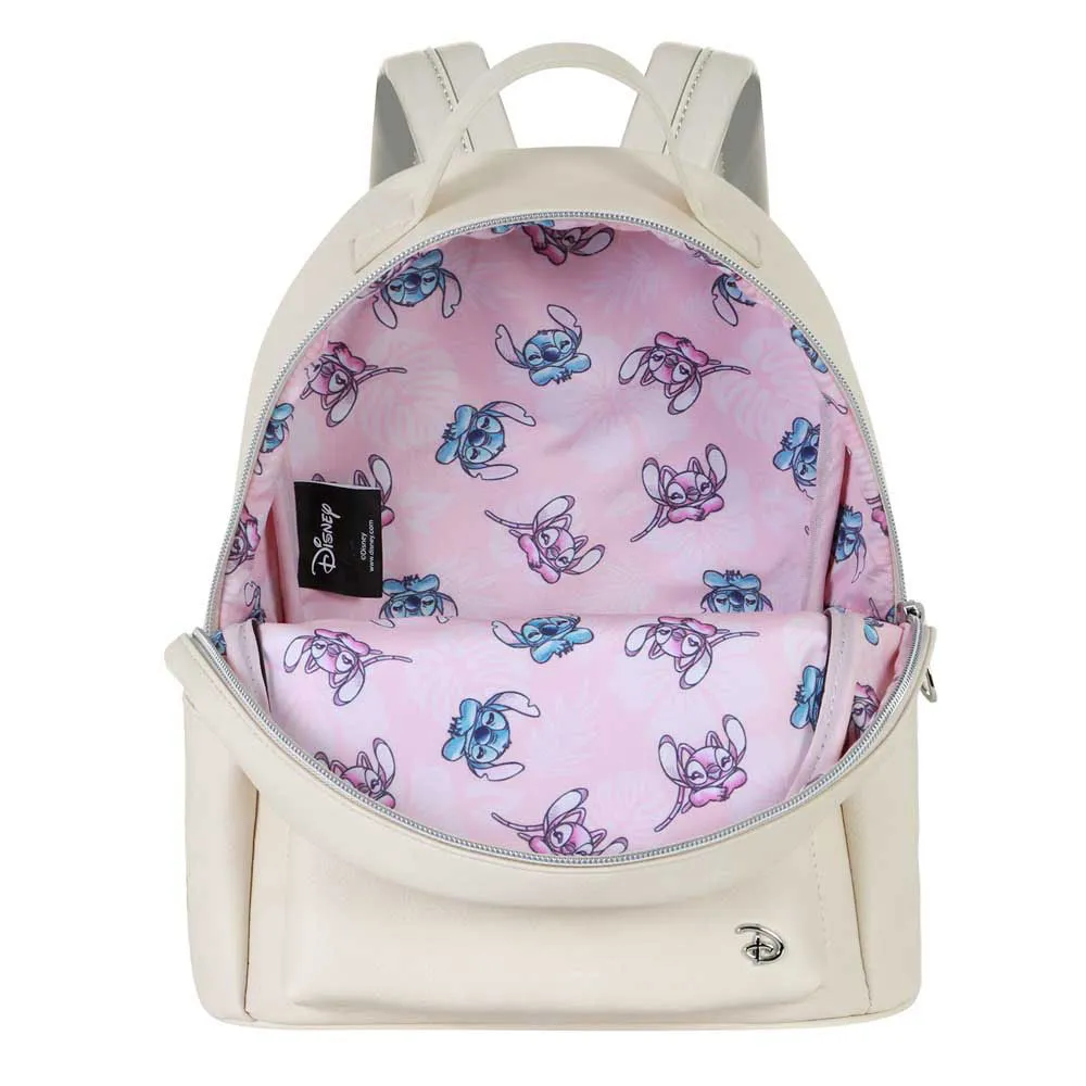 Karactermania Disney Lilo & Stitch Cream Rucksack, Off white Karactermania Disney Lilo & Stitch Cream Rucksack, Off white