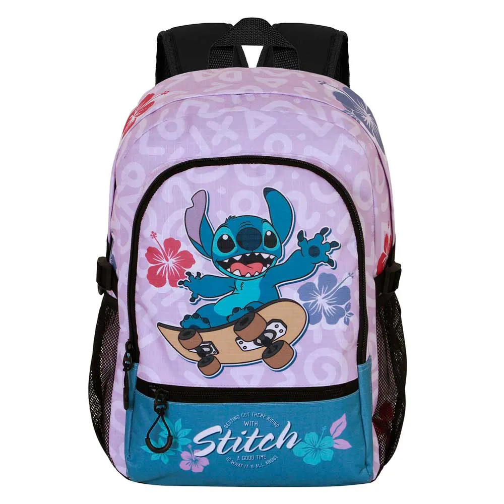 Karactermania Disney Lilo & Stitch Skate Rucksack, Lilac 1 Karactermania Disney Lilo & Stitch Skate Rucksack, Lilac 1