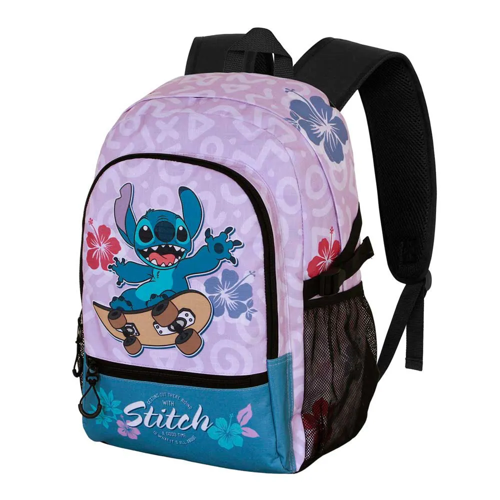 Karactermania Disney Lilo & Stitch Skate Rucksack, Lilac 1 Karactermania Disney Lilo & Stitch Skate Rucksack, Lilac 1