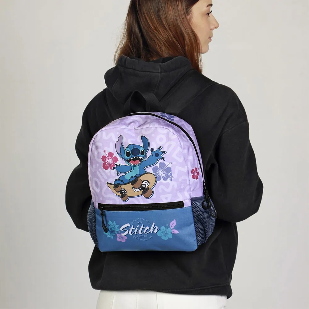 Karactermania Disney Lilo And Stitch Skate Rucksack, Purple Karactermania Disney Lilo And Stitch Skate Rucksack, Purple