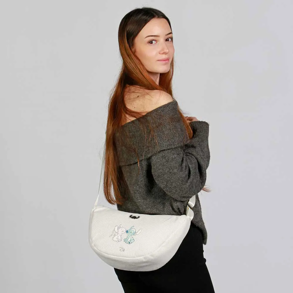 Karactermania Disney Lilo & Stitch Tender Roy Oval Tasche, Off white Karactermania Disney Lilo & Stitch Tender Roy Oval Tasche, Off white