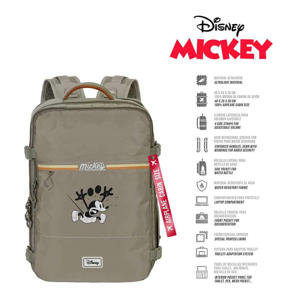 Karactermania Disney Mickey Mouse Face Mercury 40x20x25 Cm Rucksack, Multicolor Karactermania Disney Mickey Mouse Face Mercury 40x20x25 Cm Rucksack, Multicolor
