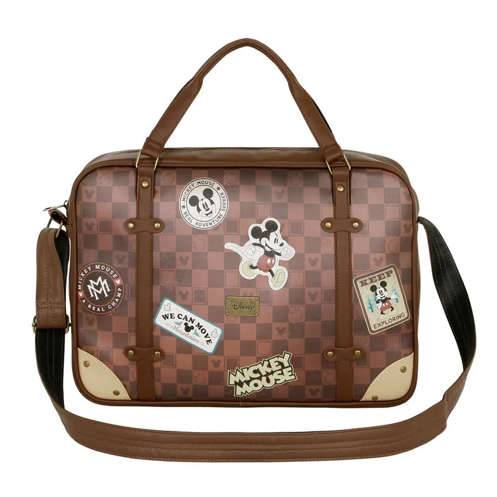 Karactermania Disney Mickey Mouse Journey Laptoptasche, Brown Karactermania Disney Mickey Mouse Journey Laptoptasche, Brown