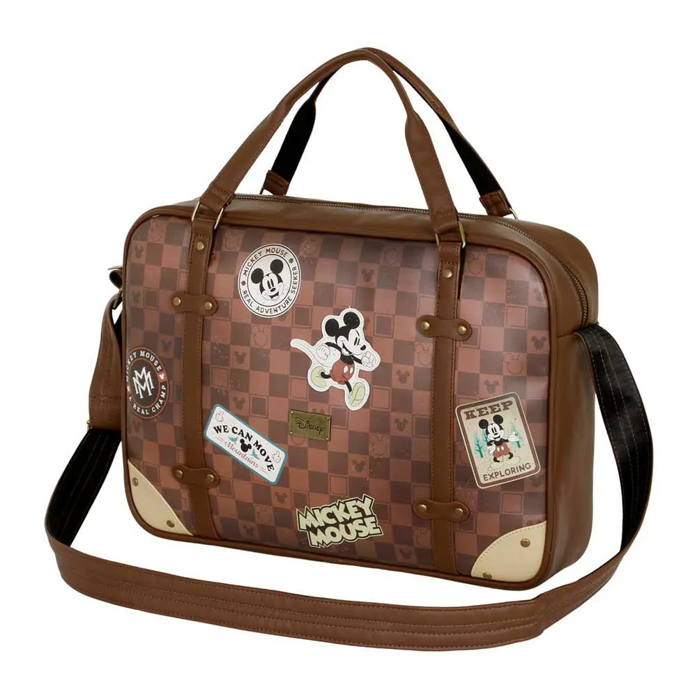 Karactermania Disney Mickey Mouse Journey Laptoptasche, Brown Karactermania Disney Mickey Mouse Journey Laptoptasche, Brown