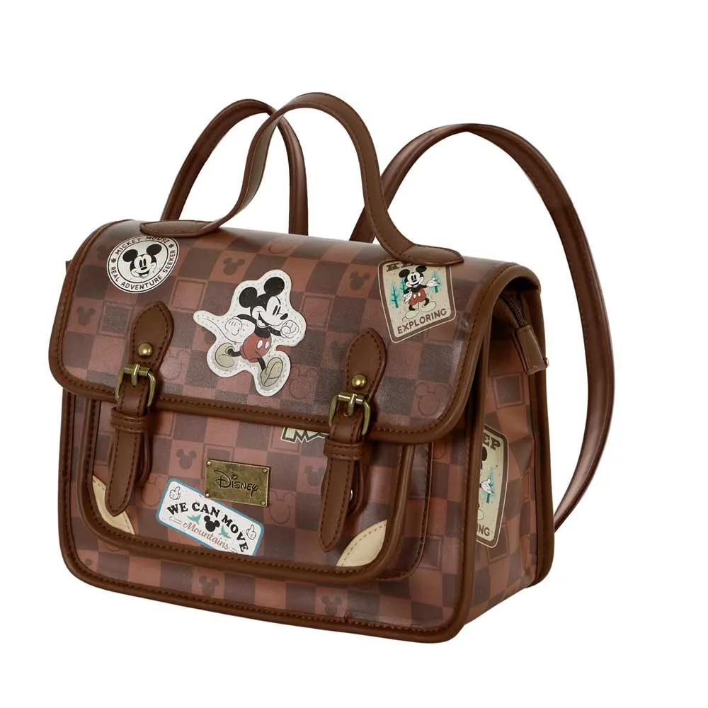 Karactermania Disney Mickey Mouse Journey Satchel Tasche, Brown Karactermania Disney Mickey Mouse Journey Satchel Tasche, Brown