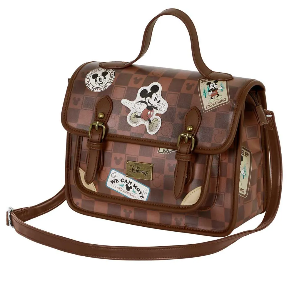 Karactermania Disney Mickey Mouse Journey Satchel Tasche, Brown Karactermania Disney Mickey Mouse Journey Satchel Tasche, Brown