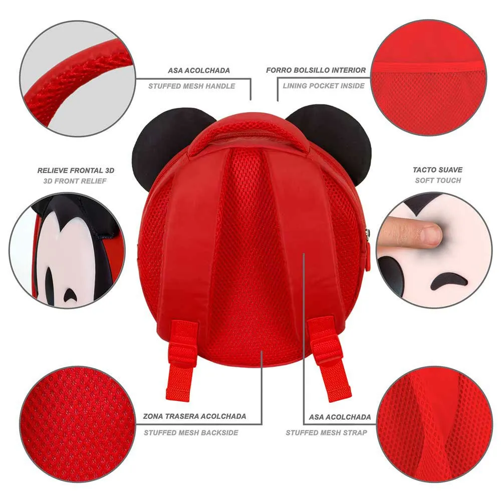 Karactermania Disney Mickey Mouse Send Emoji Rucksack, Red