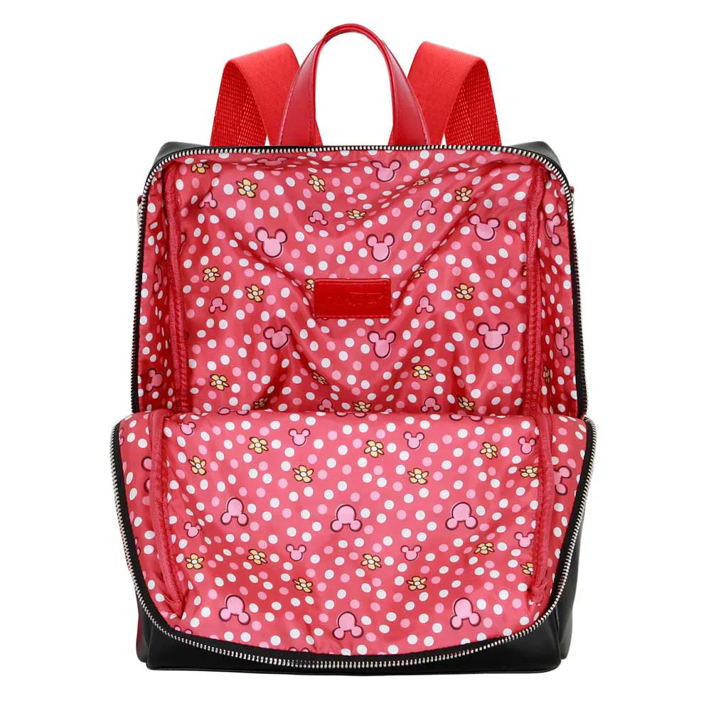 Karactermania Disney Minnie Mouse Face Shield Rucksack, Black Karactermania Disney Minnie Mouse Face Shield Rucksack, Black