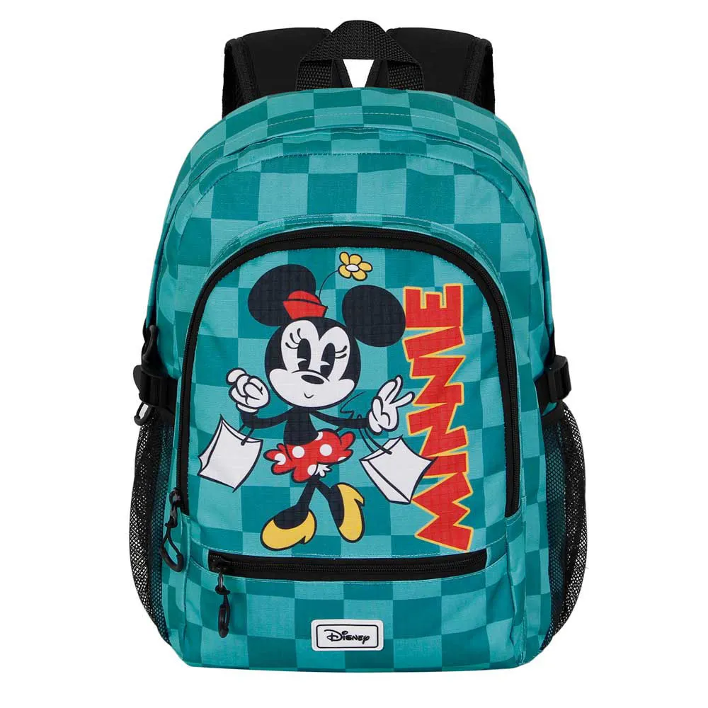 Karactermania Disney Minnie Mouse Indigo Fan Fight 2.2 Rucksack, Turquoise Karactermania Disney Minnie Mouse Indigo Fan Fight 2.2 Rucksack, Turquoise