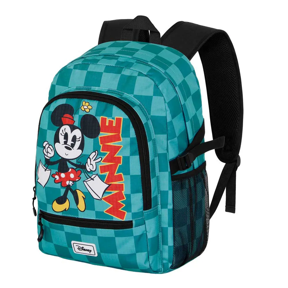 Karactermania Disney Minnie Mouse Indigo Fan Fight 2.2 Rucksack, Turquoise Karactermania Disney Minnie Mouse Indigo Fan Fight 2.2 Rucksack, Turquoise