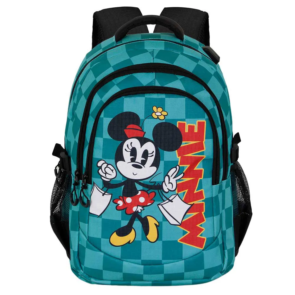 Karactermania Disney Minnie Mouse Indigo Plus Running Rucksack, Turquoise Karactermania Disney Minnie Mouse Indigo Plus Running Rucksack, Turquoise