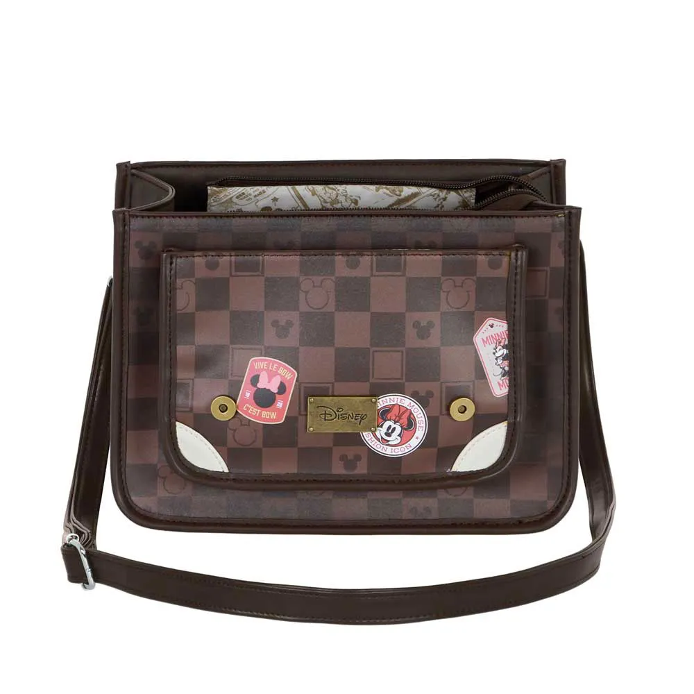 Karactermania Disney Minnie Mouse Journey Satchel Tasche, Brown Karactermania Disney Minnie Mouse Journey Satchel Tasche, Brown