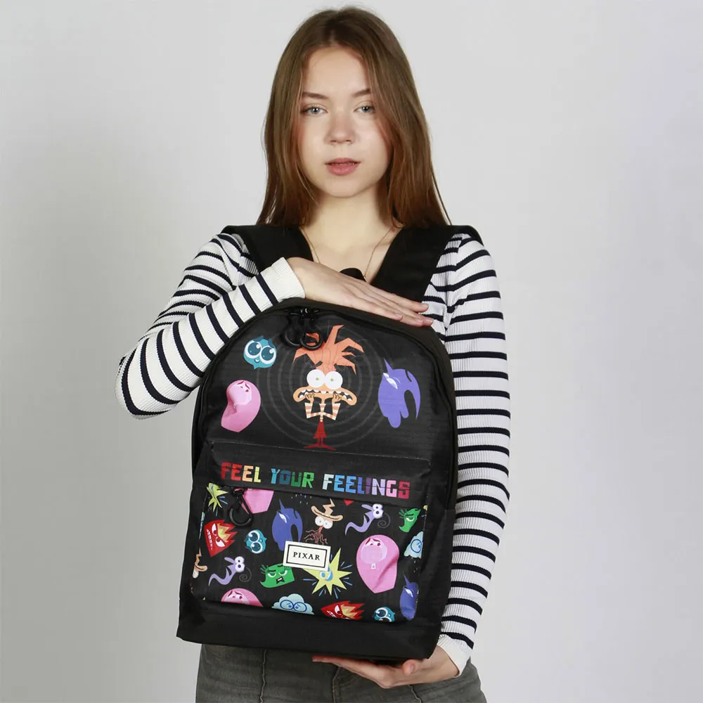 Karactermania Disney Pixar Inside Out 2 Feeling Fan Hs 2.2 Rucksack, Multicolor Karactermania Disney Pixar Inside Out 2 Feeling Fan Hs 2.2 Rucksack, Multicolor