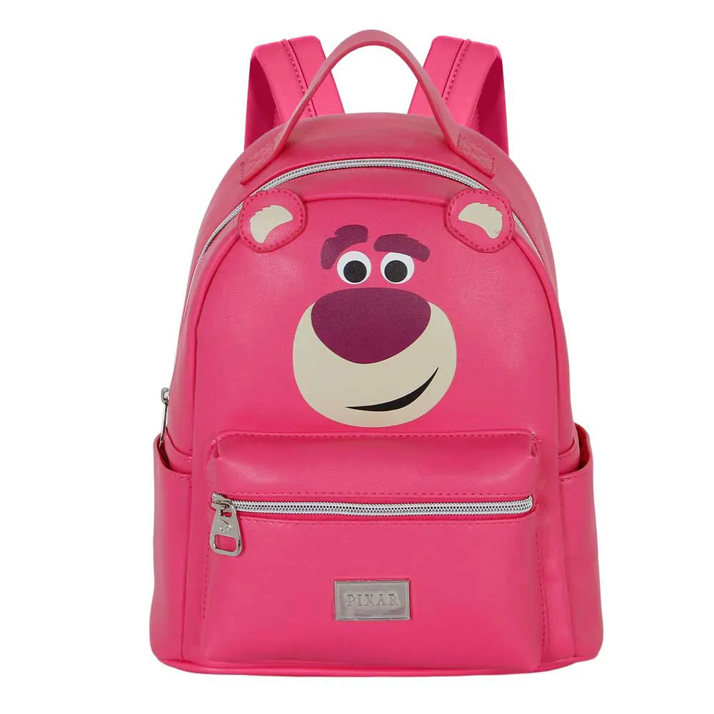 Karactermania Disney Toy Story Lotso Huggin Bear Heady Rucksack, Pink Karactermania Disney Toy Story Lotso Huggin Bear Heady Rucksack, Pink