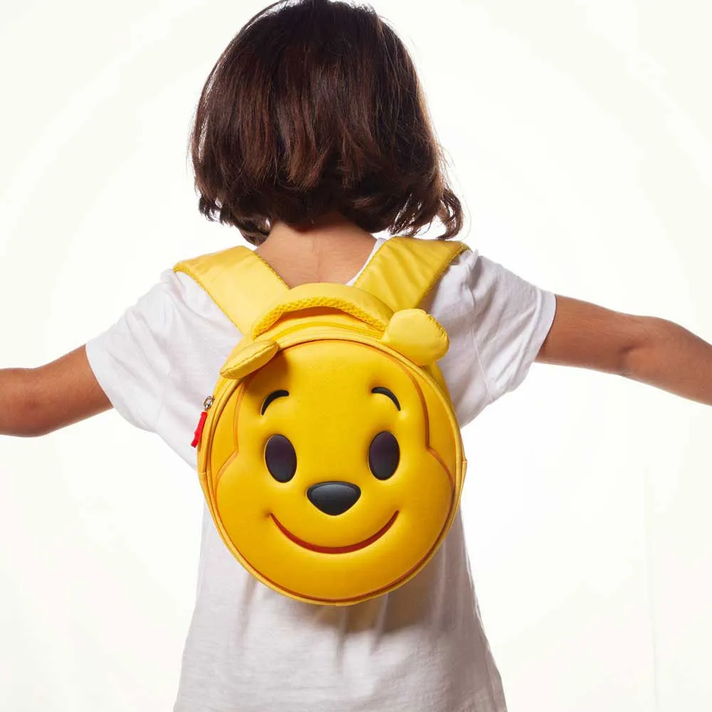 Karactermania Disney Winnie The Pooh Send Emoji Rucksack, Yellow Karactermania Disney Winnie The Pooh Send Emoji Rucksack, Yellow