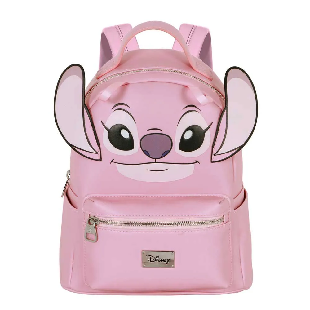 Karactermania Lilo And Stitch Disney Angel Heady Rucksack, Pink Karactermania Lilo And Stitch Disney Angel Heady Rucksack, Pink