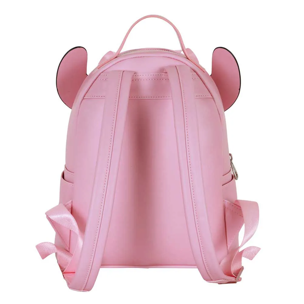 Karactermania Lilo And Stitch Disney Angel Heady Rucksack, Pink Karactermania Lilo And Stitch Disney Angel Heady Rucksack, Pink