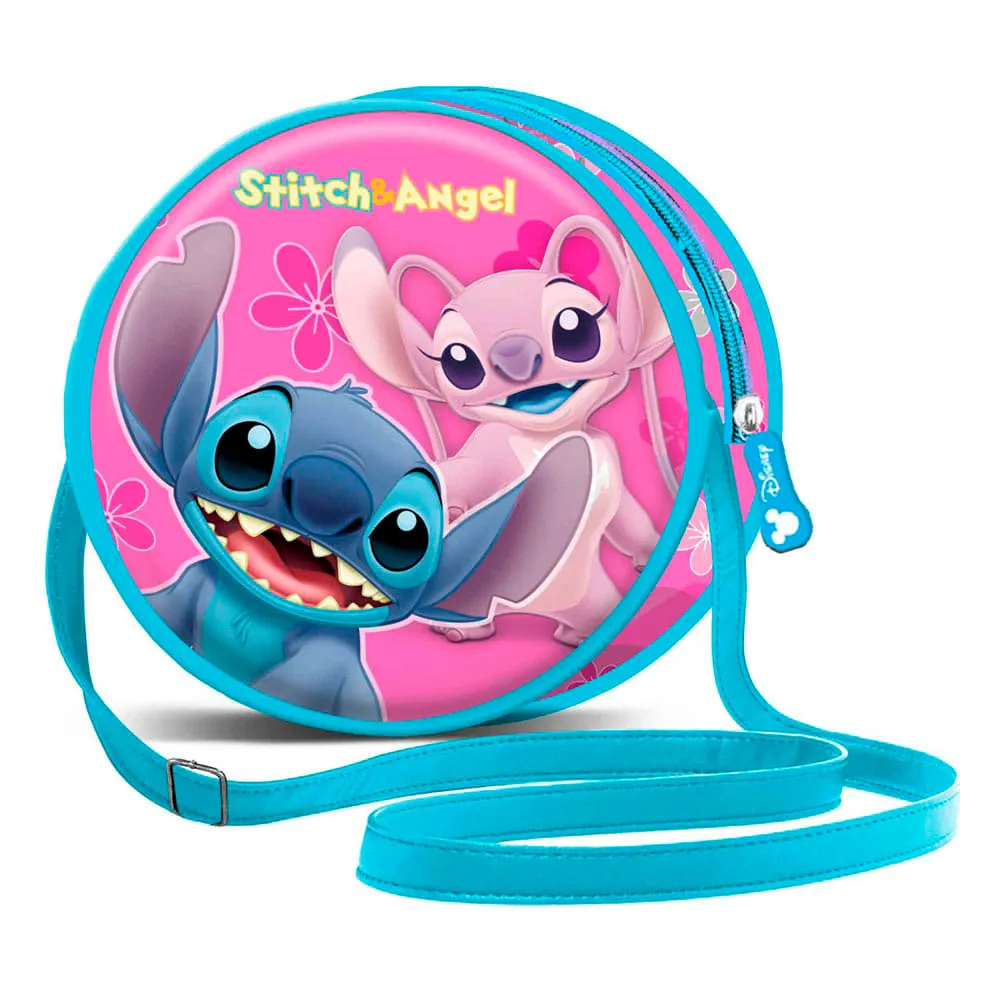 Karactermania Lilo & Stitch Disney Runde Schultertasche, Pink Karactermania Lilo & Stitch Disney Runde Schultertasche, Pink