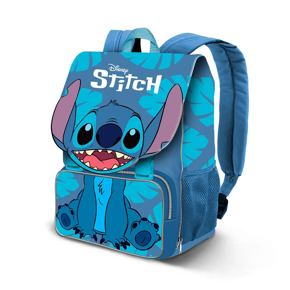 Karactermania Lilo And Stitch Disney Sit Expandable Rucksack, Blue Karactermania Lilo And Stitch Disney Sit Expandable Rucksack, Blue