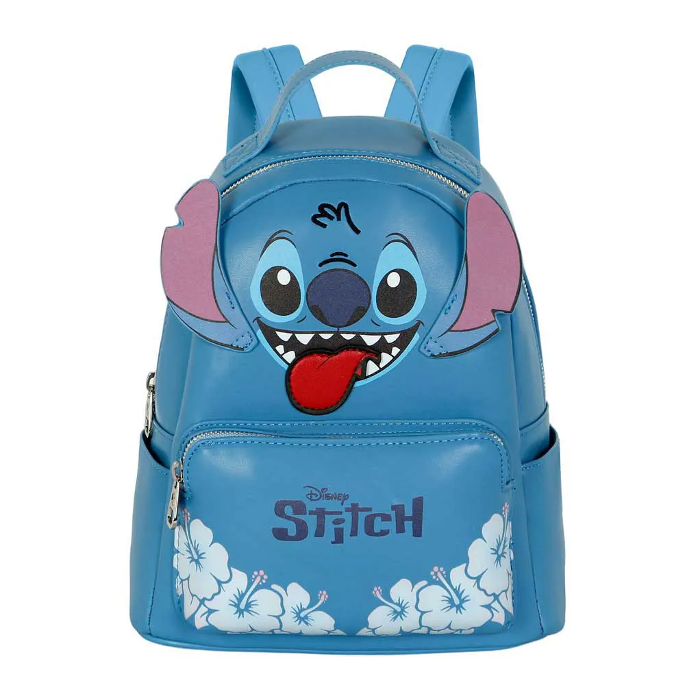 Karactermania Lilo And Stitch Disney Tongue Heady Rucksack, Blue Karactermania Lilo And Stitch Disney Tongue Heady Rucksack, Blue