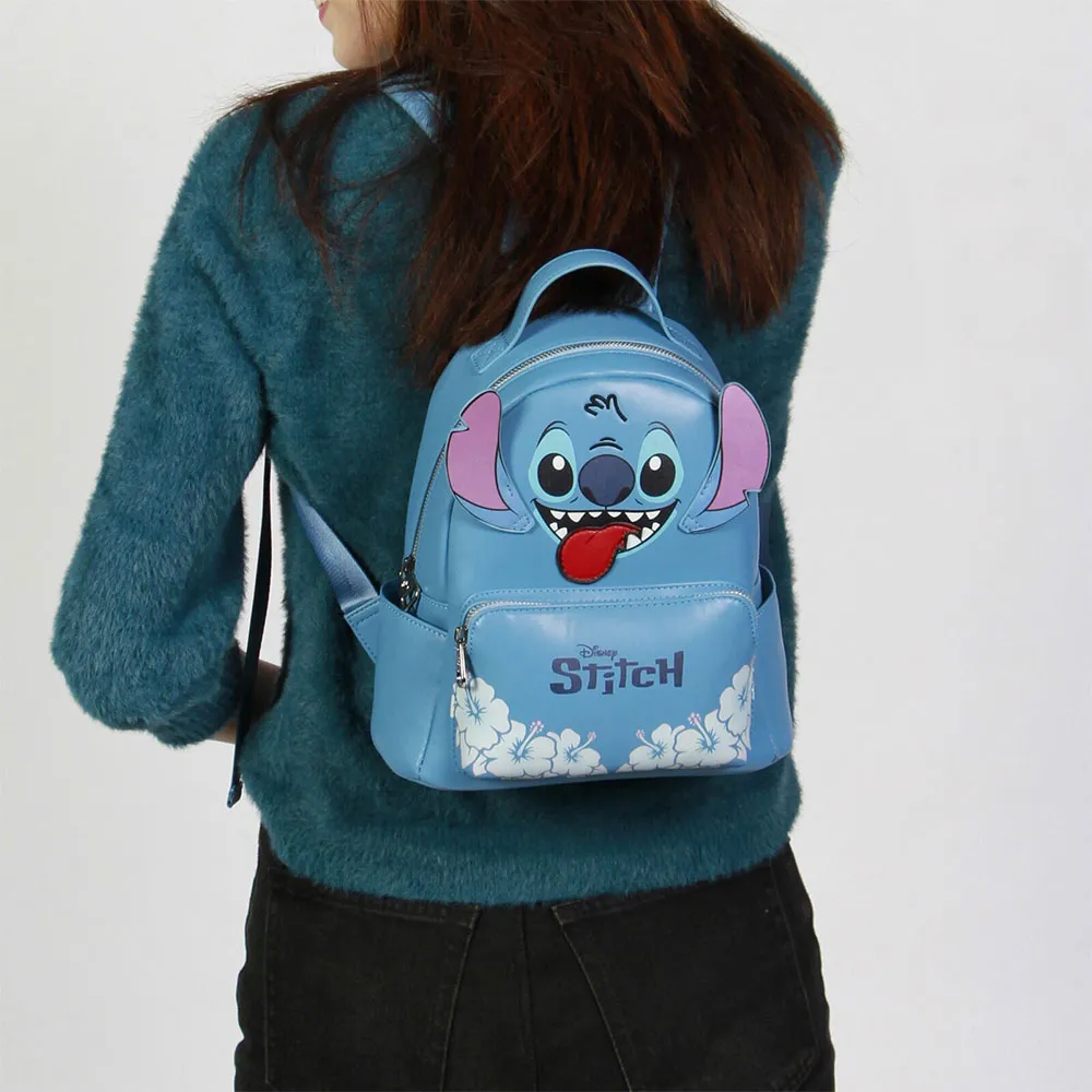Karactermania Lilo And Stitch Disney Tongue Heady Rucksack, Blue Karactermania Lilo And Stitch Disney Tongue Heady Rucksack, Blue