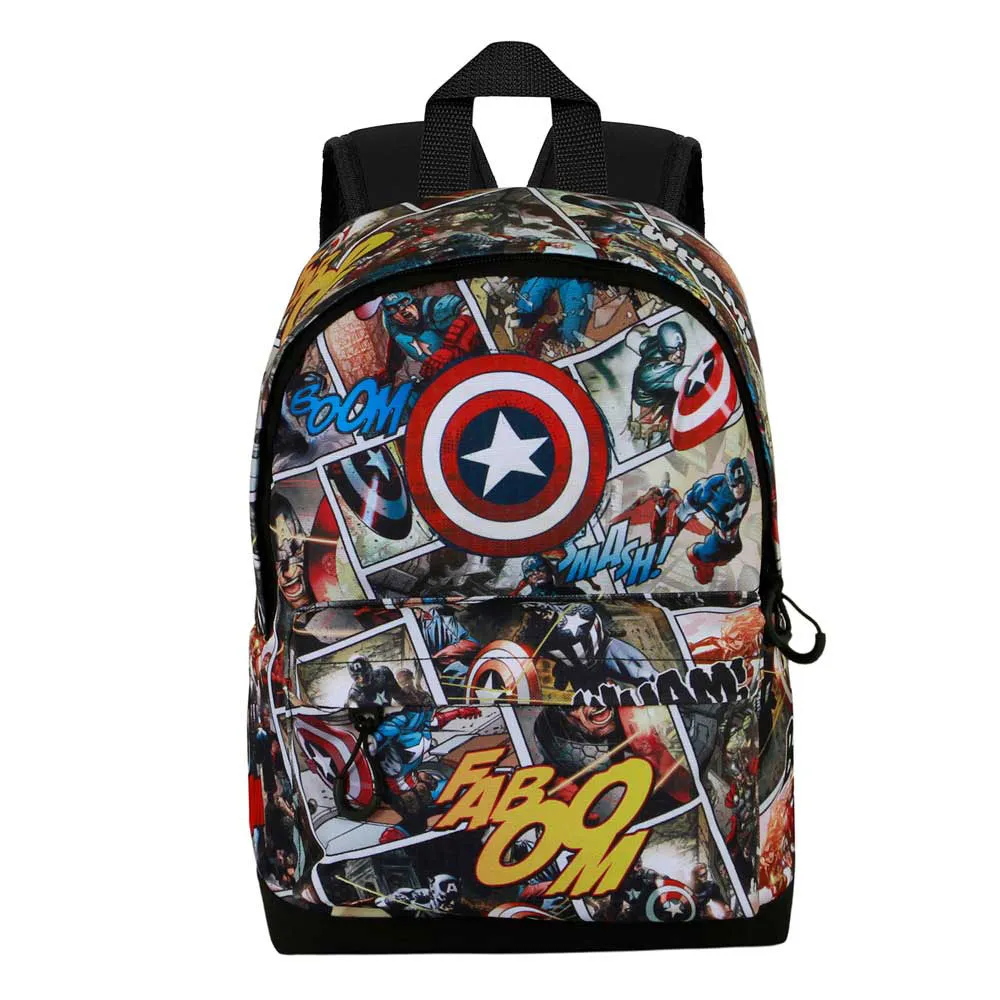 Karactermania Marvel Captain America Comic Small Rucksack, Multicolor
