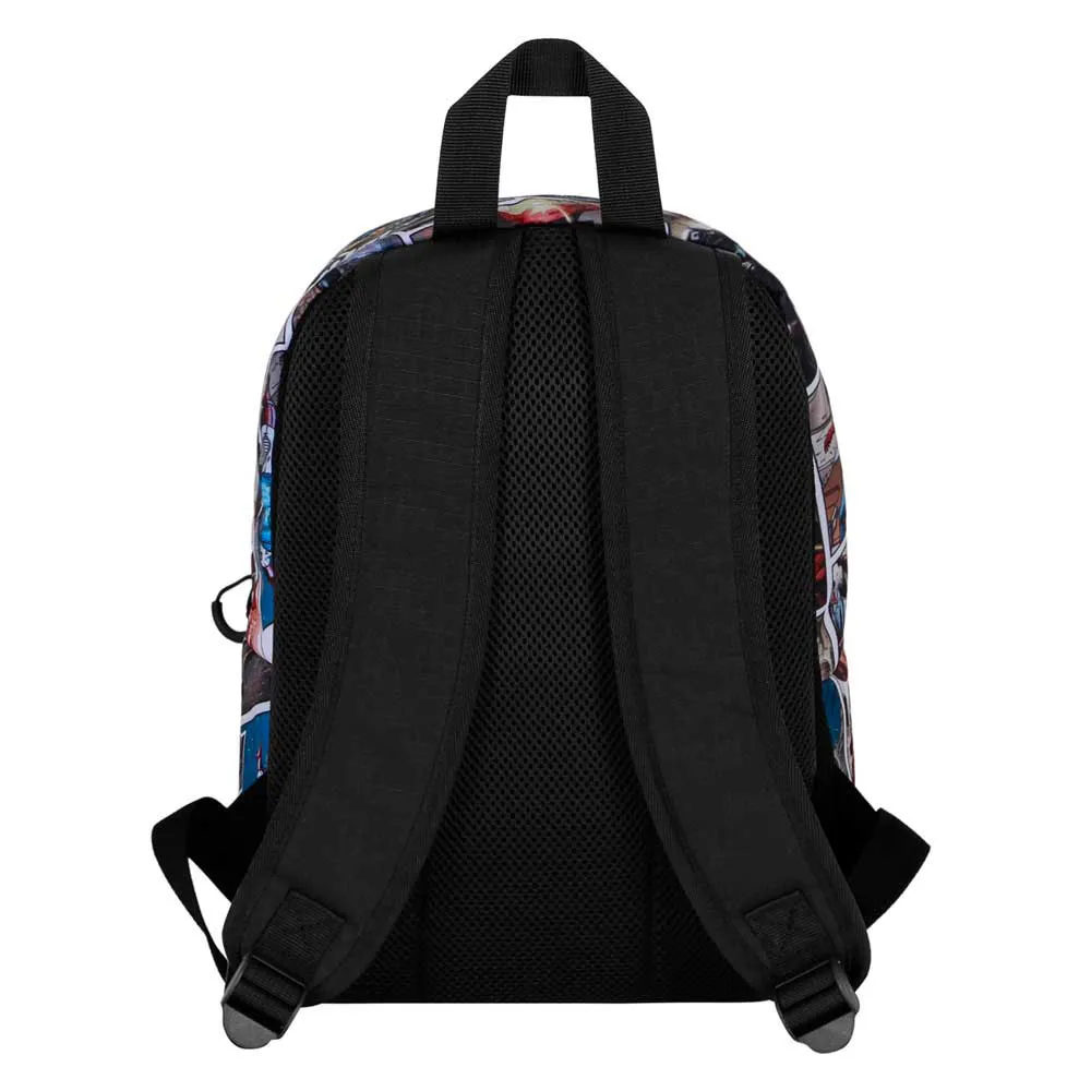 Karactermania Marvel Captain America Comic Small Rucksack, Multicolor