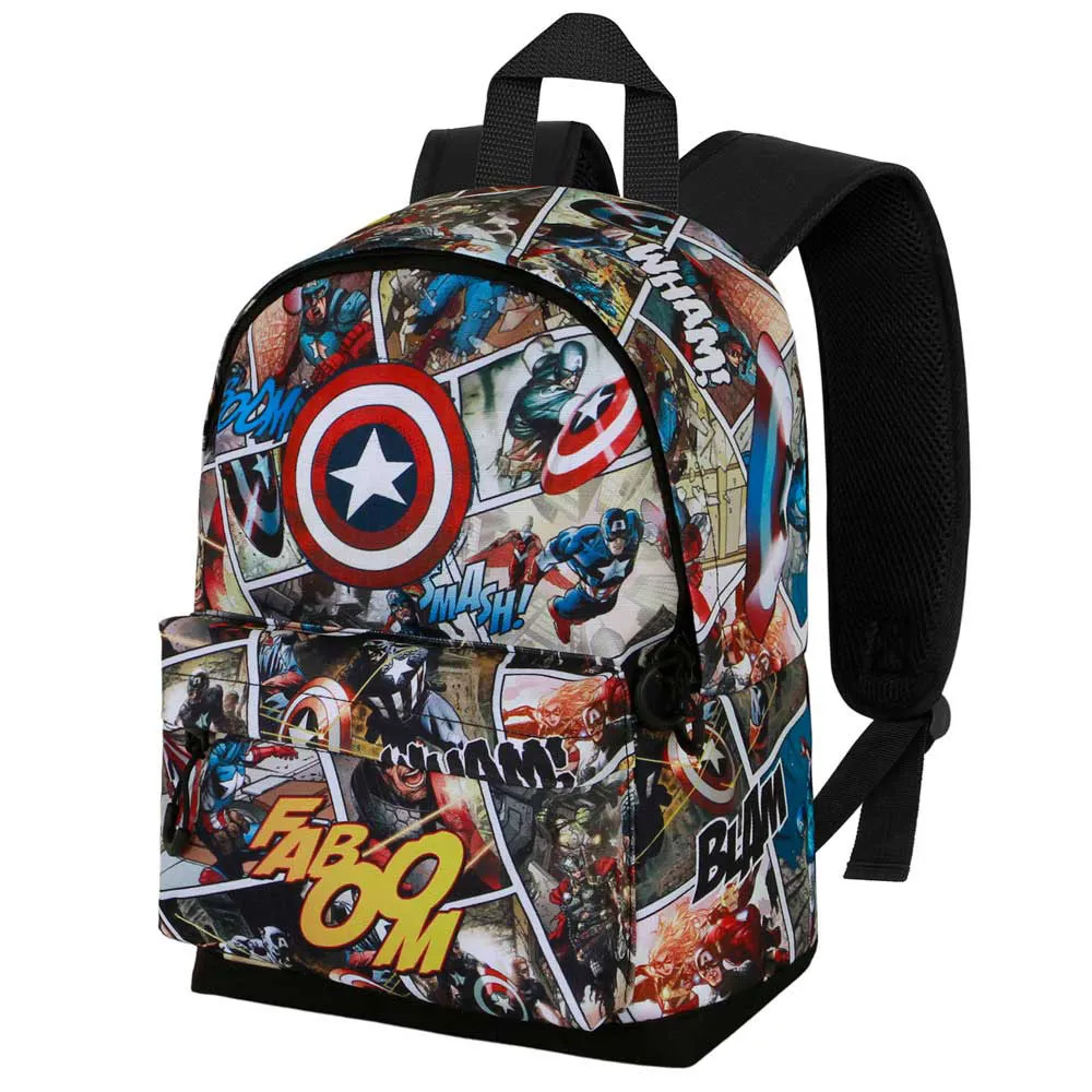 Karactermania Marvel Captain America Comic Small Rucksack, Multicolor
