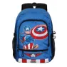 Karactermania Marvel Captain America Gears Fan Fight 2.2 Rucksack, Blue