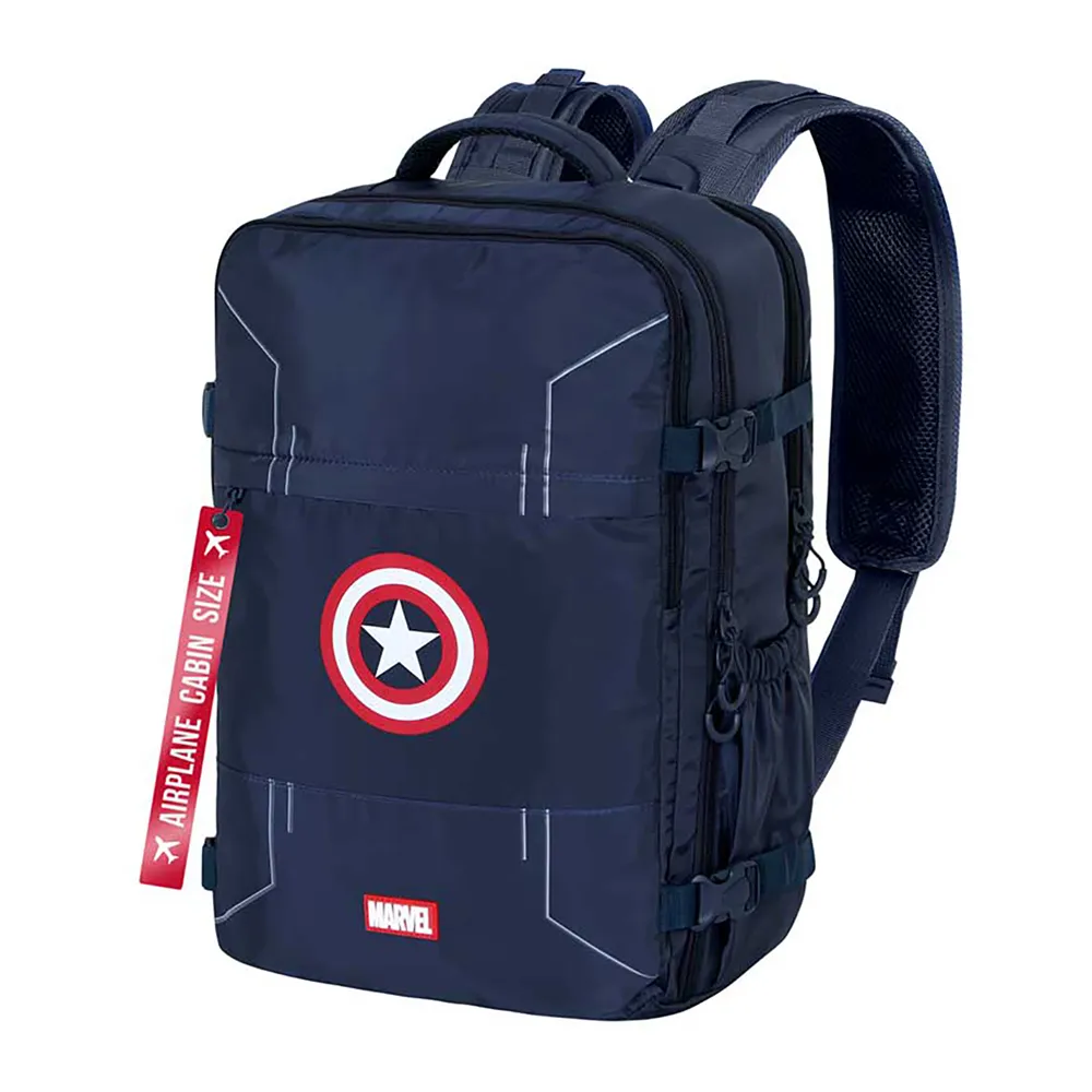 Karactermania Marvel Captain America Gears Mercury 40x20x25 Cm Rucksack, Blue Karactermania Marvel Captain America Gears Mercury 40x20x25 Cm Rucksack, Blue