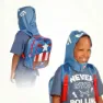 Karactermania Marvel Captain America Gurihiru Rucksack, Blue
