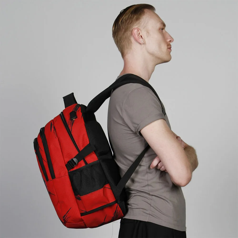 Karactermania Marvel Deadpool Bad Plus Running Rucksack, Red Karactermania Marvel Deadpool Bad Plus Running Rucksack, Red